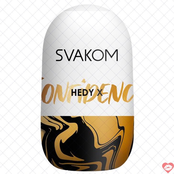 SVAKOM Hedy X Masturbator Trong Suốt Siêu Thật 