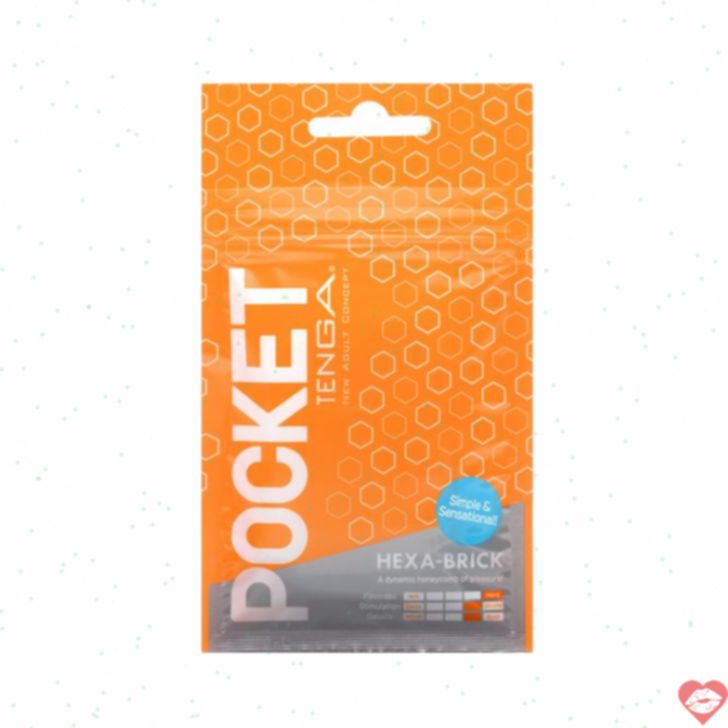 Tenga Pocket Honeycomb 7.5cm TPE Nhật Túi Siêu Thích 