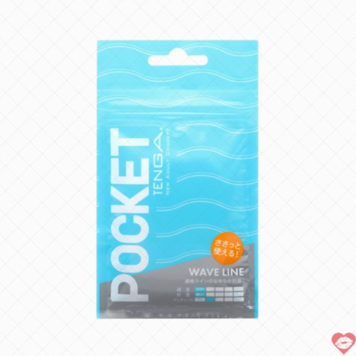 Tenga Pocket Wave Bọt Biển Nhật Tự Sướng Siêu Nhanh 
