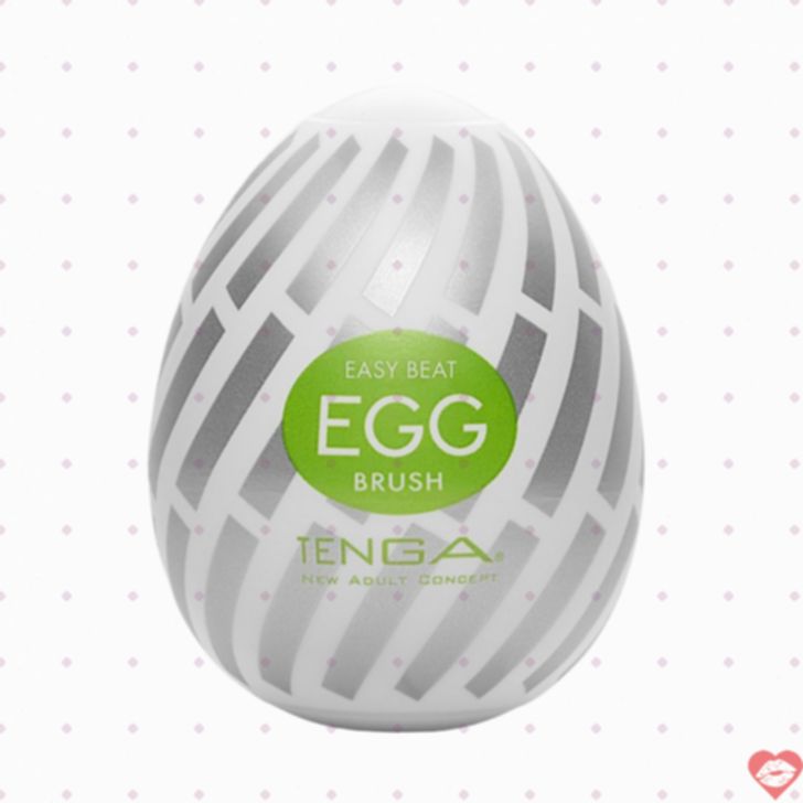 Tenga Brush Egg Onahole 6.1cm Chải Lông Nhật Siêu Kích Thích 