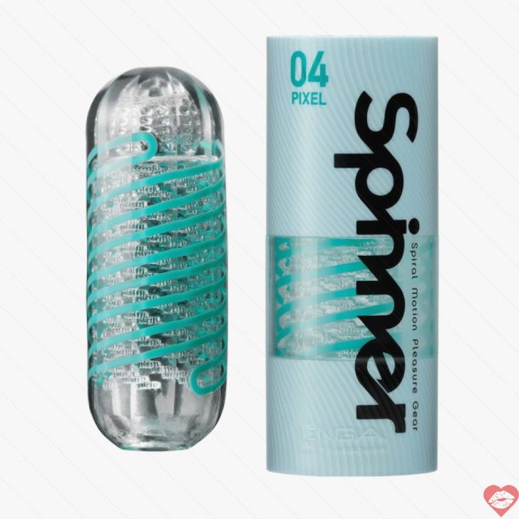 Tenga Spinner Pixel 04 13cm Xoáy TPE Siêu Đỉnh 