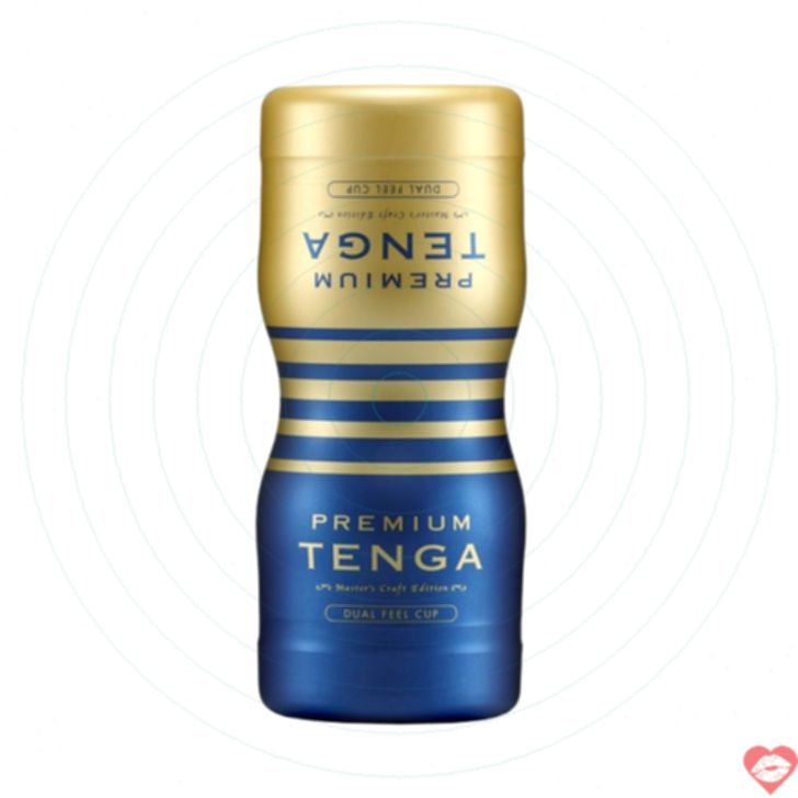 Tenga Cup Premium LUB Trơn Đôi 15.5cm 