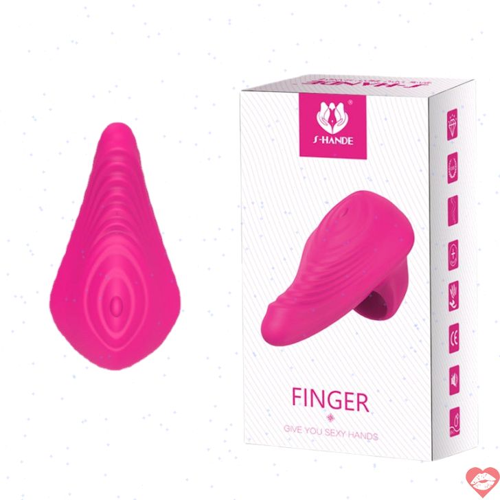 SHD S056 ngón tay rung mạnh USB nạp khoái cảm nữ 