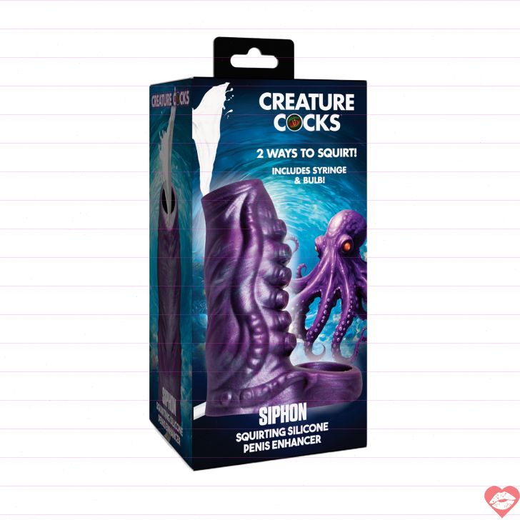 Tentacle Sleeve Creature Cocks Phun Nước Kỳ Bí 