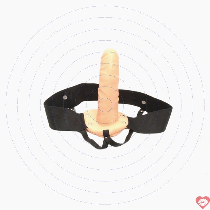 Him or Her Strap-On Rỗng Linh Hoạt Đa Năng Khoái Cảm 