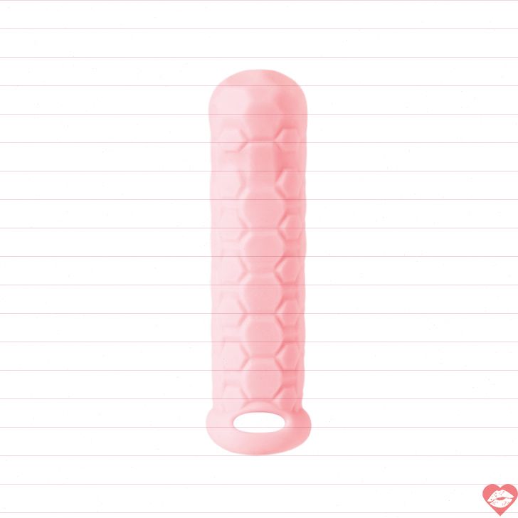 Penis Sleeve Lola Homme Pink Dài 15.5cm Kéo Dài Khoái Lạc 