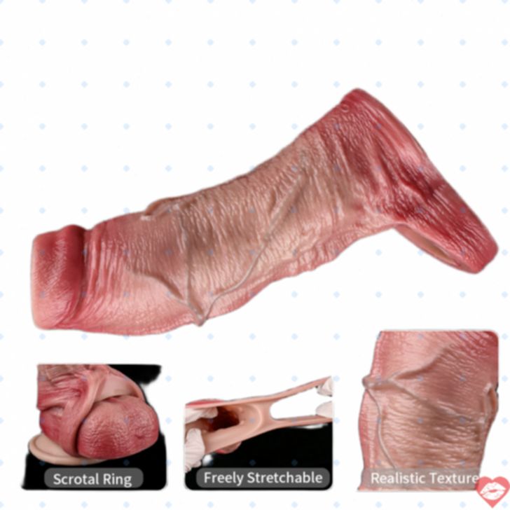 Vỏ Dương Vật FAAK 5037 7Inch Tăng Kích Thước Dày Dặn Siêu Mạnh 
