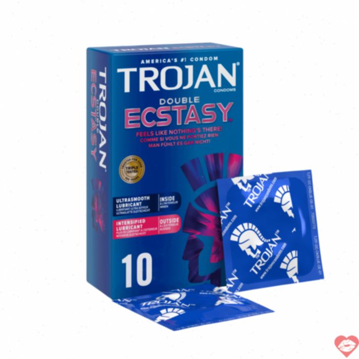 Bao cao su Trojan Double Ecstasy cảm giác gấp đôi siêu thú vị 