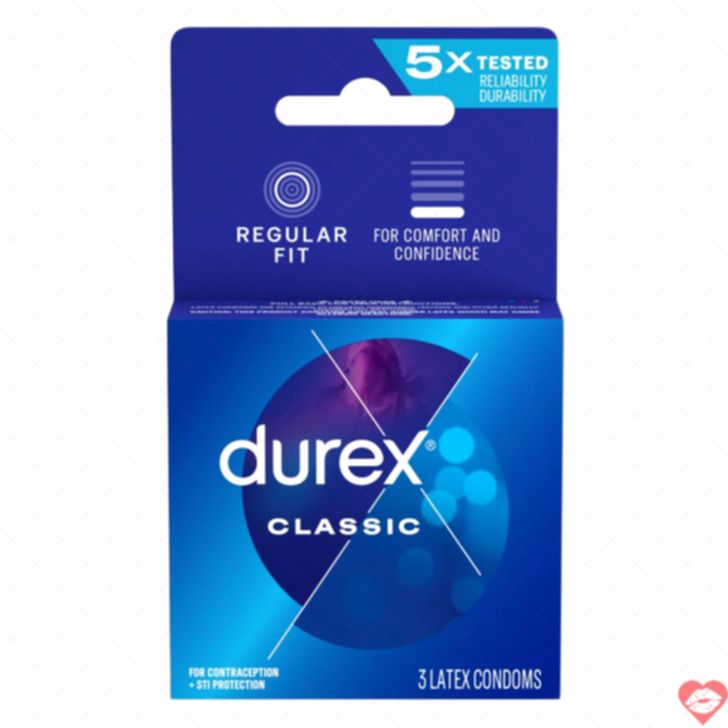 Durex Classic Bao An Toàn Thoải Mái Dài 