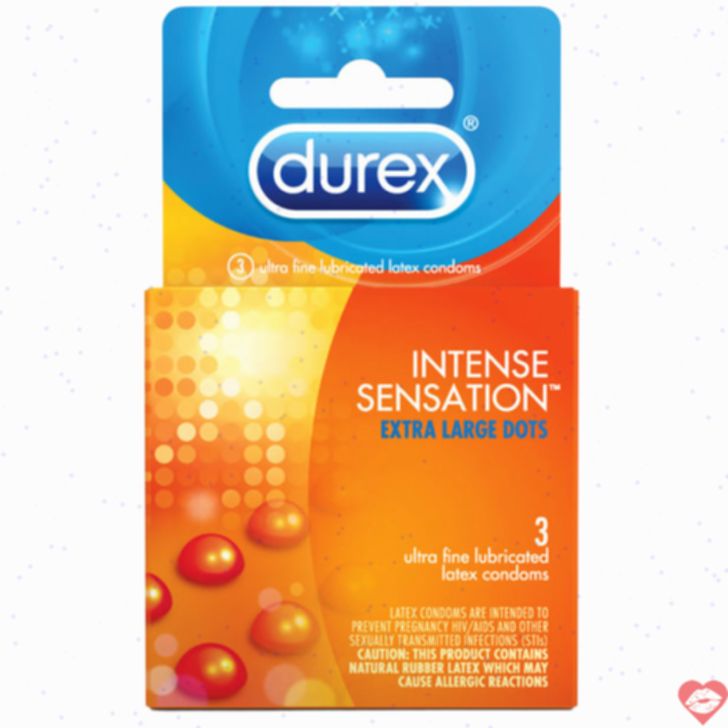 Bao Durex Intense gân cực mỏng kích thích mãnh liệt 