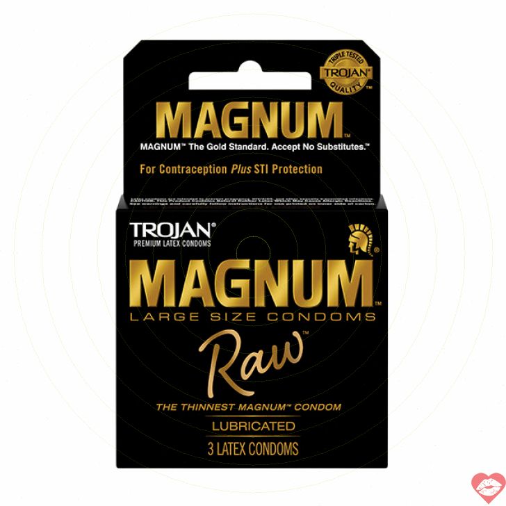 Trojan Magnum Raw Bao Lớn Mỏng Nhất 
