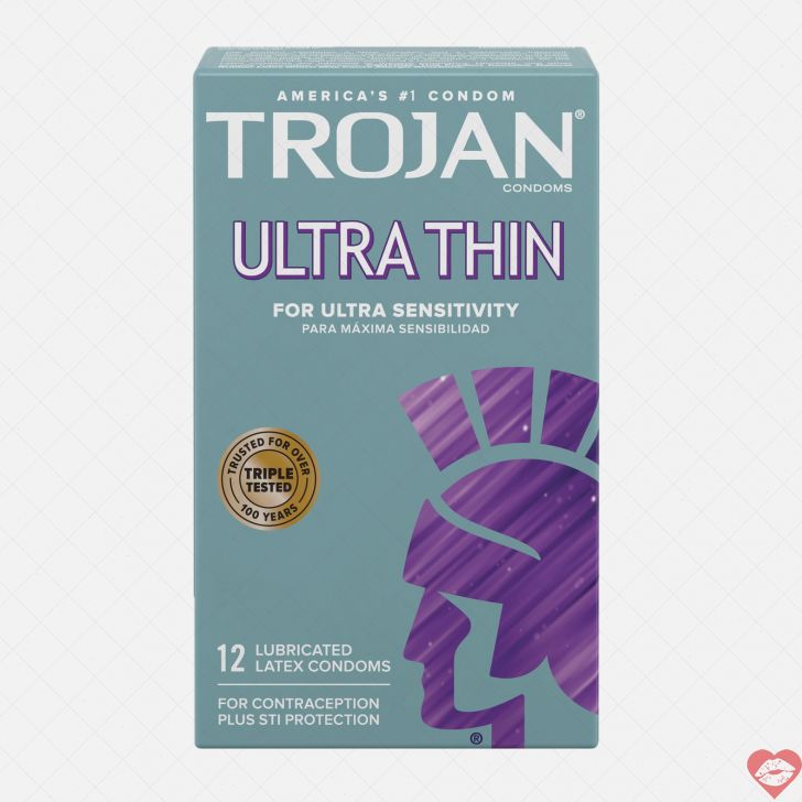 Bao Trojan Ultra Thin Mỏng Nhạy Cảm Tột Độ Siêu Mỏng 