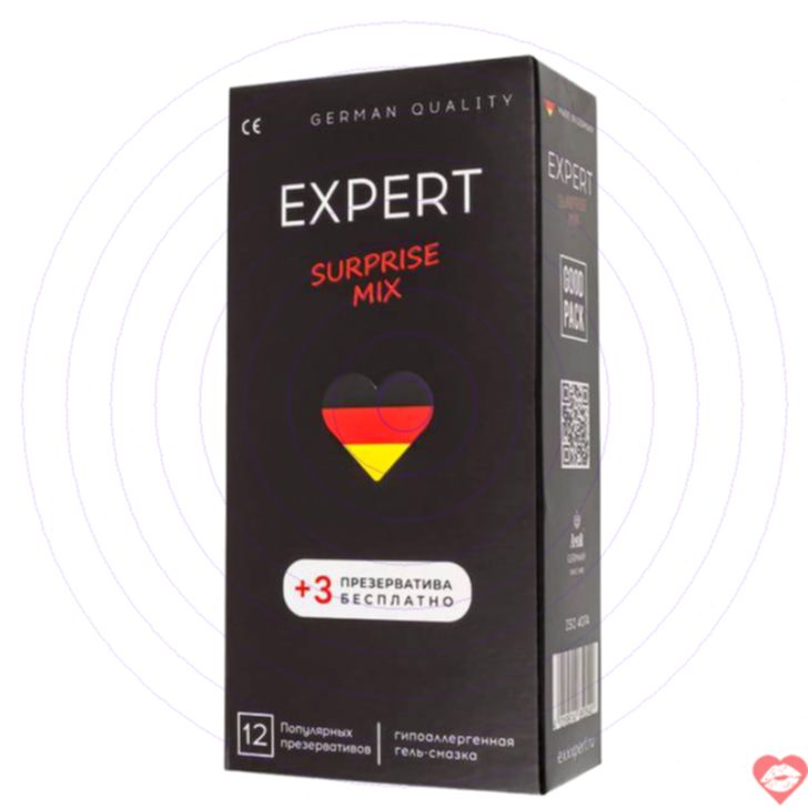 Bao Cao Su Amor Expert Mix 12+3 Mỏng Khủng Đỉnh Cao 