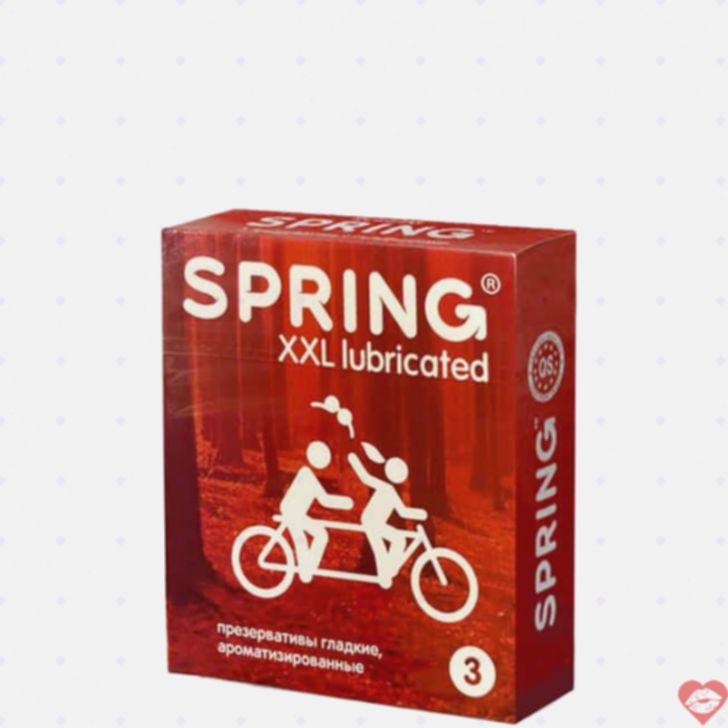 Spring XXL Condom 5.4cm Mỏng An Toàn Siêu Thoải 