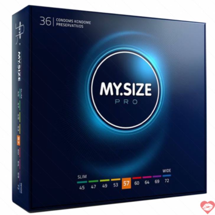 MY.SIZE PRO 57 Siêu Mỏng 36pcs: Vừa Vặn Tột Độ 