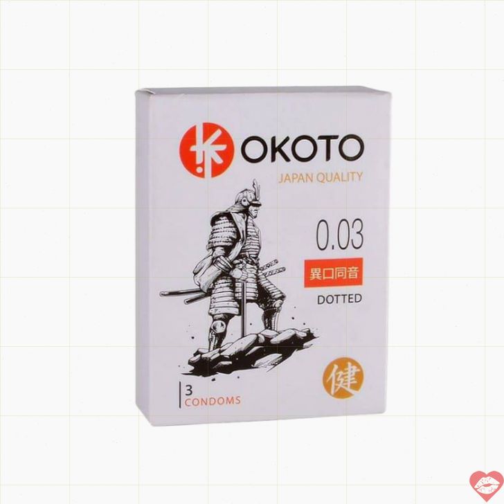 Bao Okoto Dotted 18cm Gai Chấm Tăng Kích Thích Đôi Bên 