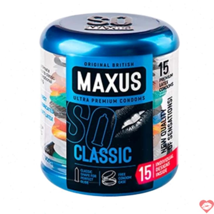 Set Maxus Classic 15 Bao Mỏng Cảm Giác Siêu Thật An Toàn 