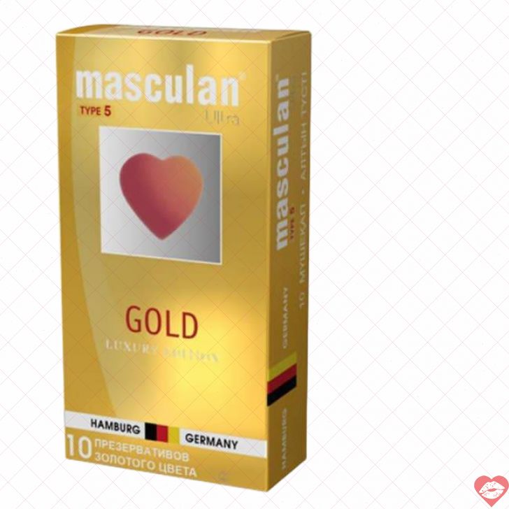 Bao Cao Su Masculan Gold Vani 10c Mỏng Sang Trọng 