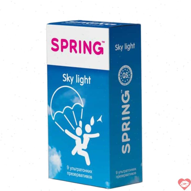 Bao Su Spring Sky Light Vanilla Siêu Mỏng Tự Nhiên 