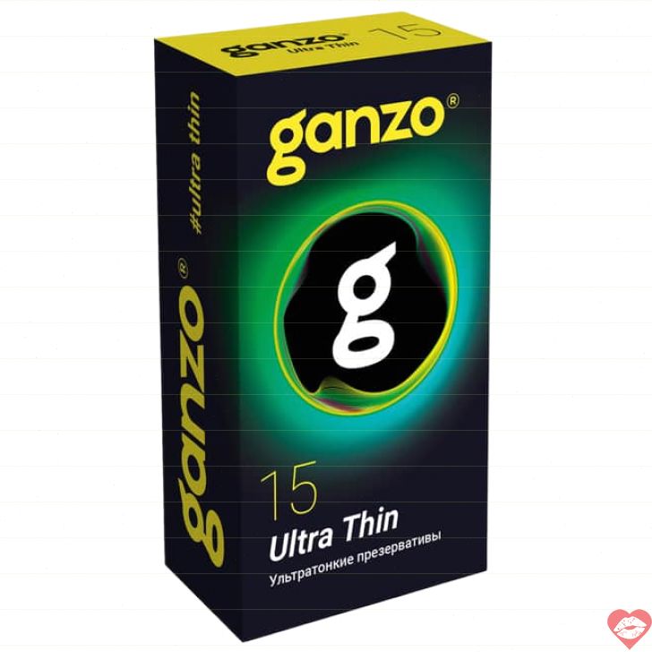 Ganzo Ultra Thin 15 Cao Su Mỏng Tự Nhiên Yêu Đương 