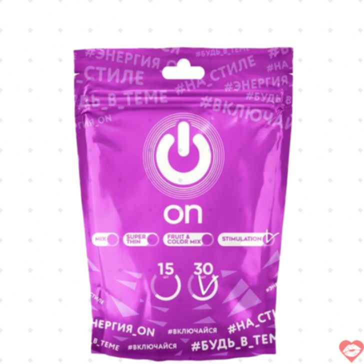 Set ON Stimulation Bao Điểm Nổi 30pc Kích Thích Cực 