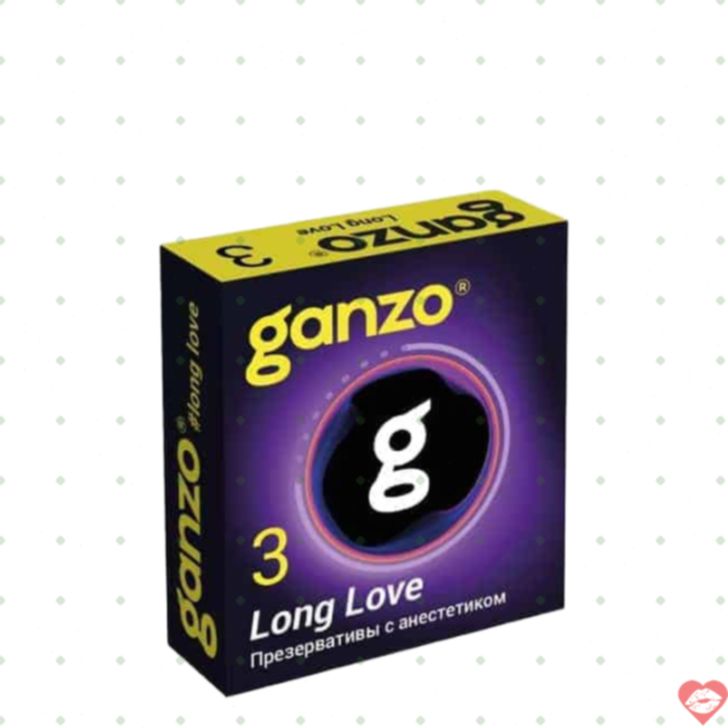 Ganzo Long Love 3C Delay Thuốc Siêu Lâu Kéo Dài 