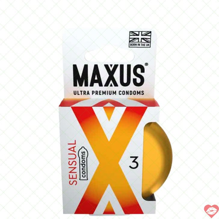 Maxus Sensual bao cao su Anh siêu mỏng nhạy 