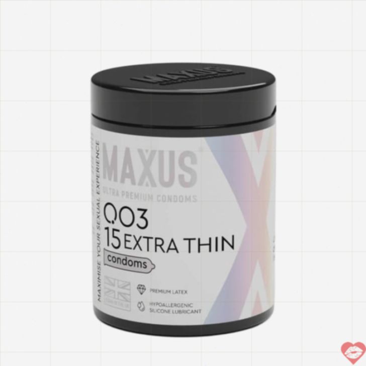 Maxus 003 Condom Mỏng 18cm Trải Nghiệm Tối Ưu 