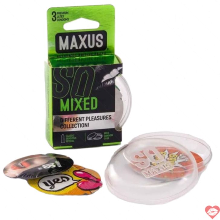 Maxus Air Bao Cao 3pcs - Siêu Mỏng An Toàn Đam Mê 