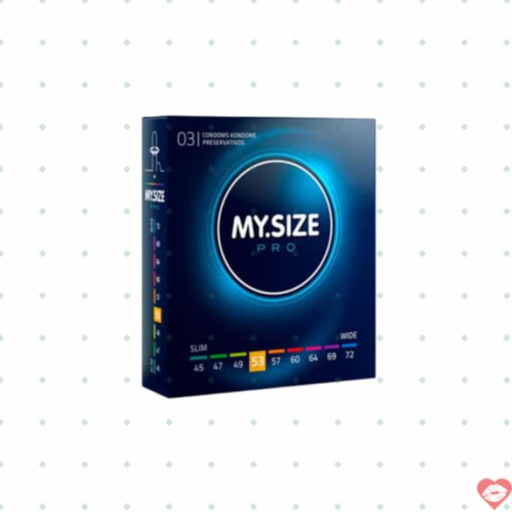 MY.SIZE PRO 53 Bao Mỏng 3cái An Toàn Nâng Tầm 