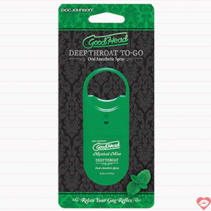 Deep Throat Goodhead Spray Xịt Họng Fruity Dễ Deep Mượt Mà Thú Vị 