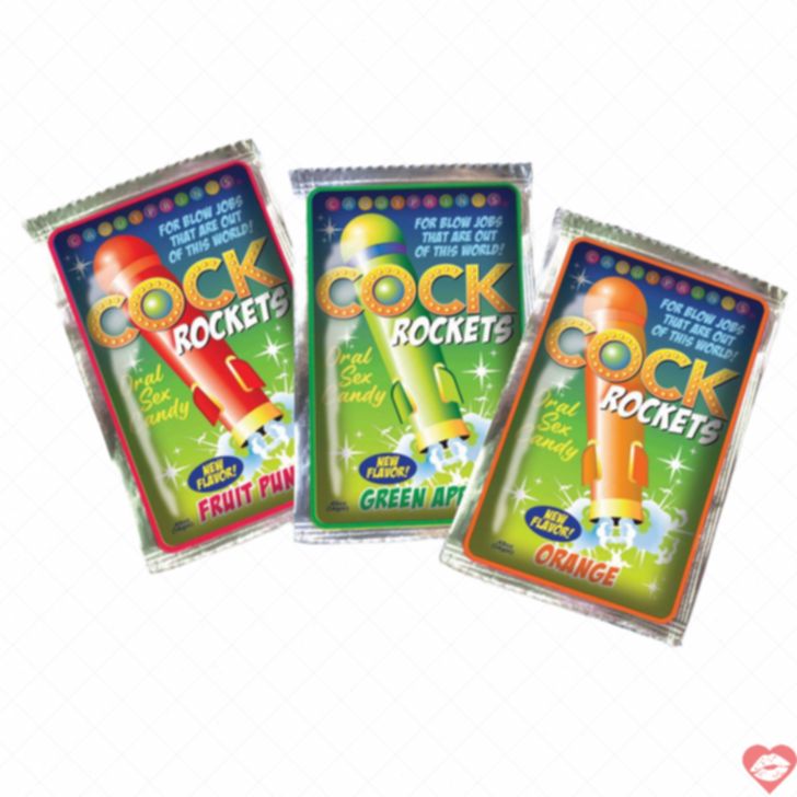 kẹo ngậm cặc cock rockets nổ bong bỏng kích thích 