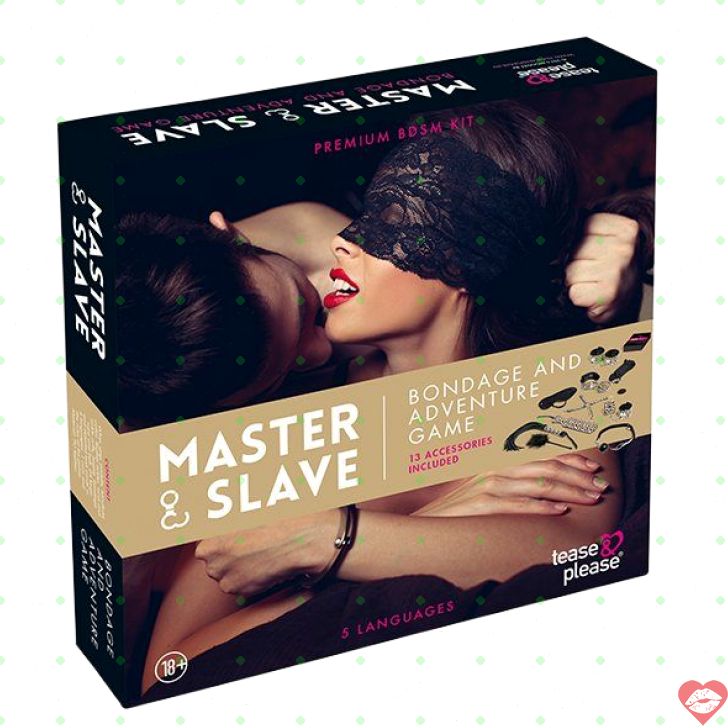 Tease&Please Master Slave báo đốm bondage quyến rũ 