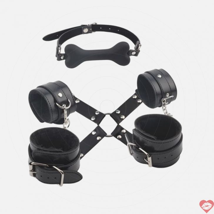 Chisa SM Restrain Set Đen Kiềm Chế Tình Nhân Đam Mê 
