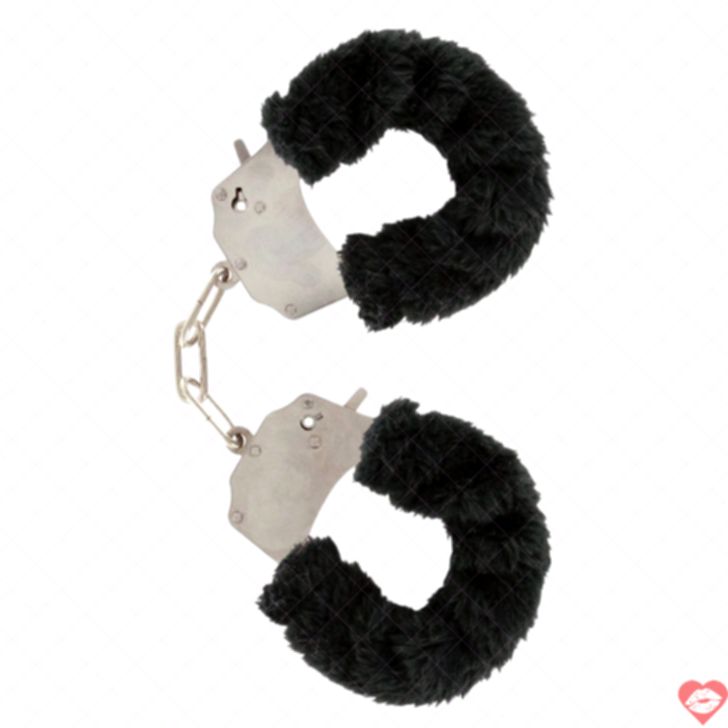 Handcuffs Lông Đen ToyJoy Gợi Tình Vui Nhộn 