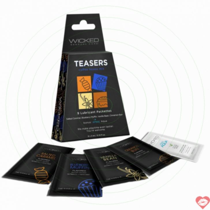 Wicked Teasers Gel Bôi Trơn Thử Vị Ngọt Ngào Đa Hương 