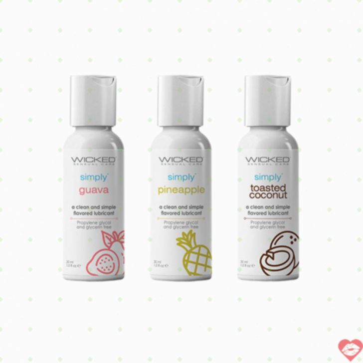 Wicked Tropical Lube Bộ 3 Hương Nhiệt Đới Kích Thích Đam Mê 