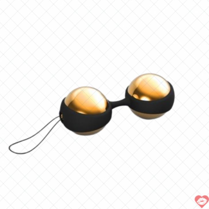 Luna Beads LELO Luxe Thép Vàng 20K Kegel Sang Trọng 