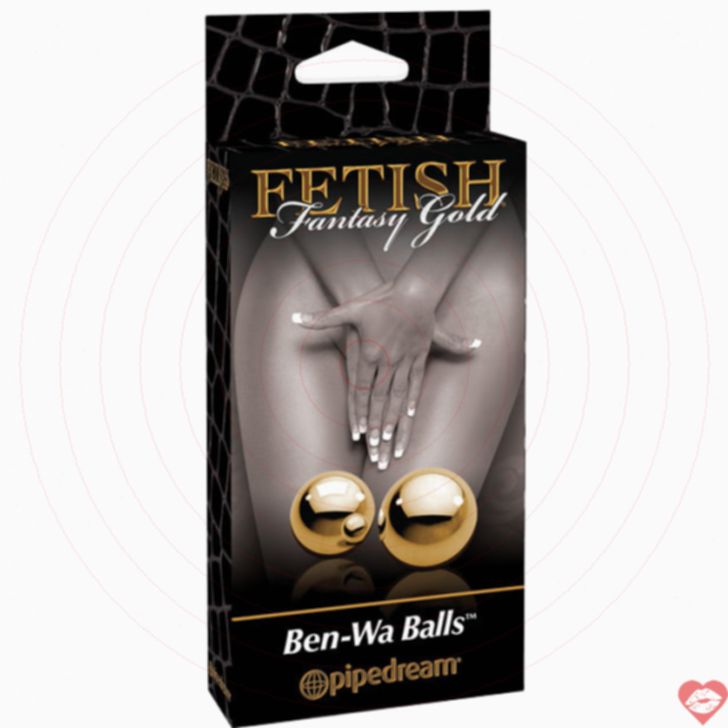 Gold Ben Wa Balls kegel vàng cứng tập chậu sướng 