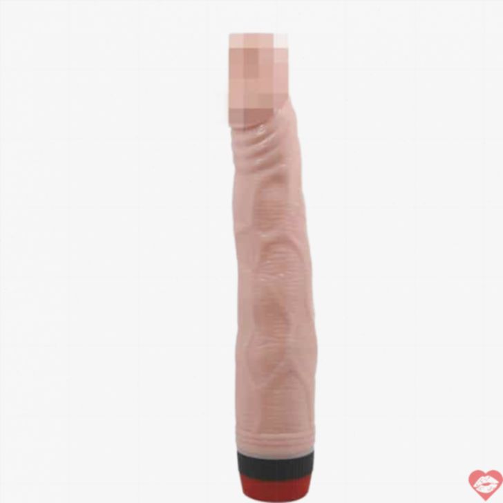 Baile Rockin Dong Dildo Rung 21.5cm Da Thật Nâu Mịn