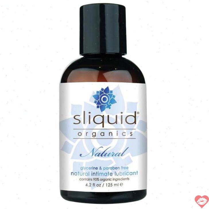 Sliquid Organics Lube Hữu Cơ 4.2oz Trơn Tự Nhiên Nóng 