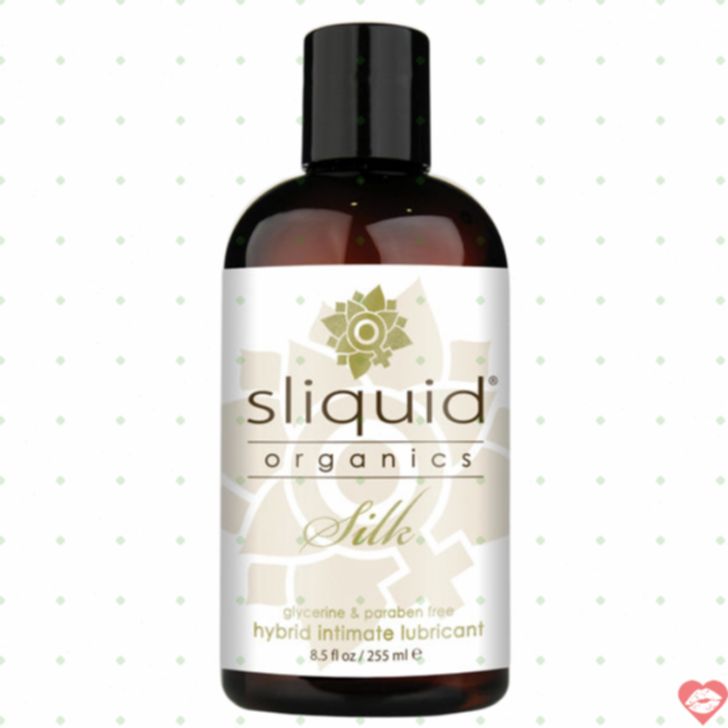 Sliquid Organics Silk Dầu Bôi Trơn Tự Nhiên Mềm Mịn Dịu Nhẹ 