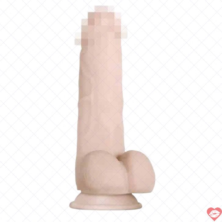 Evolved Real Supple Girthy Dildo 21.5cm Poseable