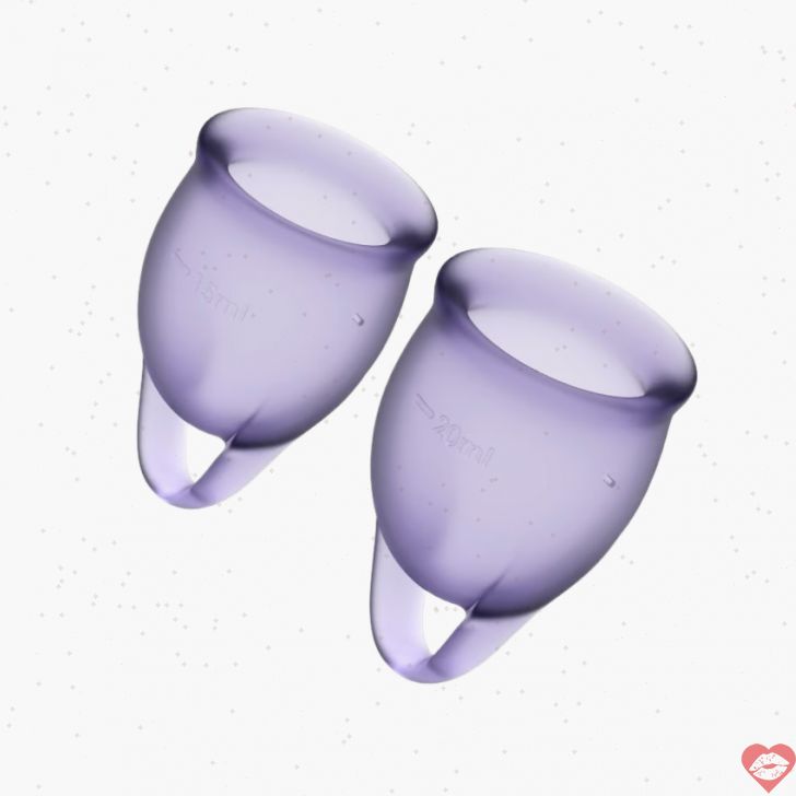 Satisfyer Cốc Trinh Tiết Tím Siêu Thoải