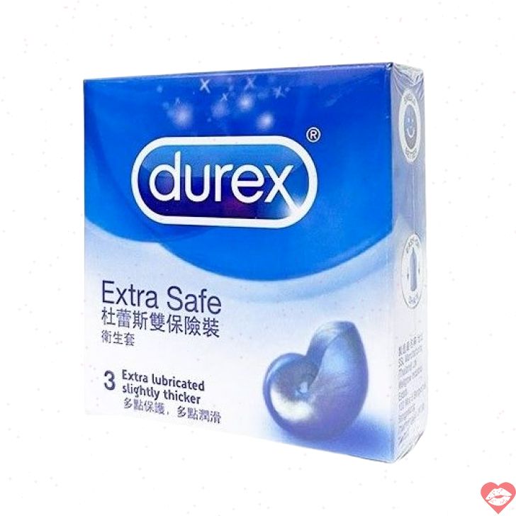 Durex Extra Safe Safety Set An Toàn Siêu Mỏng 3 Viên Chính Hãng