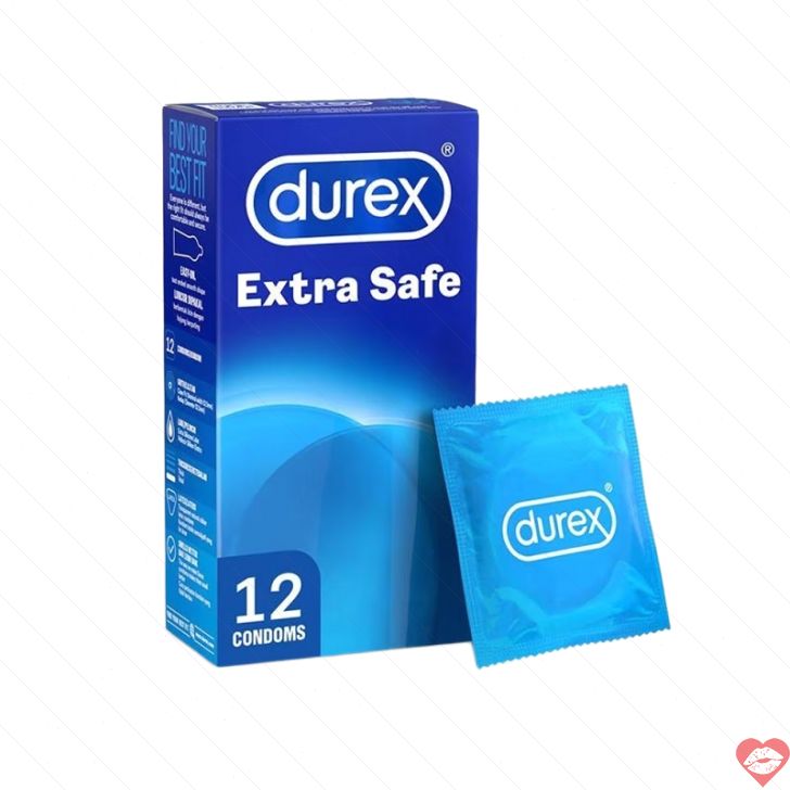 Durex Double Safe 12 Viên Mỏng An Toàn Siêu Thoải