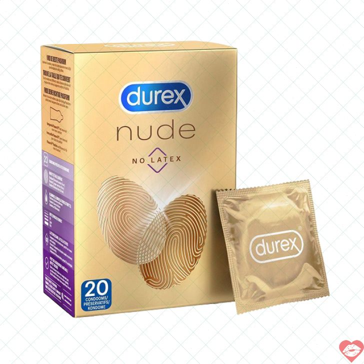 Durex Bao Cao Su Không Latex Mỏng 20 Viên Giá Rẻ