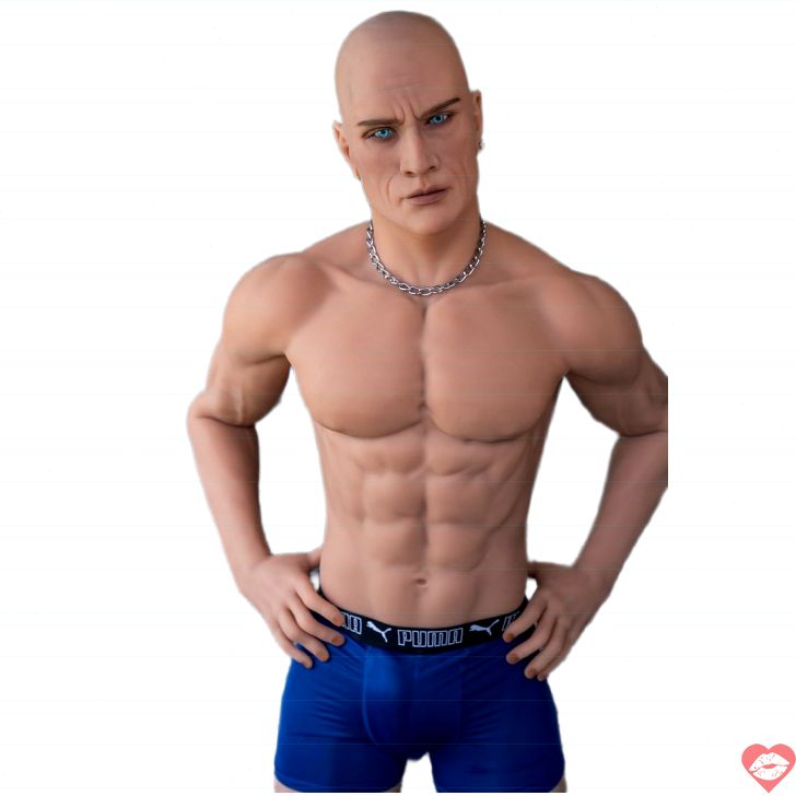 Grant Daddy búp bê nam cơ bụng 8 múi 170cm siêu mềm ôm phê 