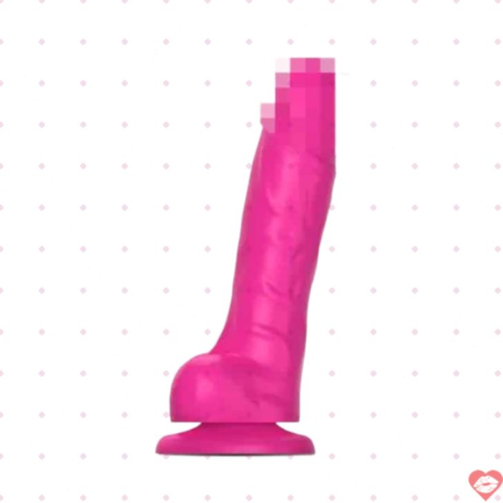Strap-on-me Sliding Skin Dildo Thực Tế L 19cm Hồng Mịn Màng
