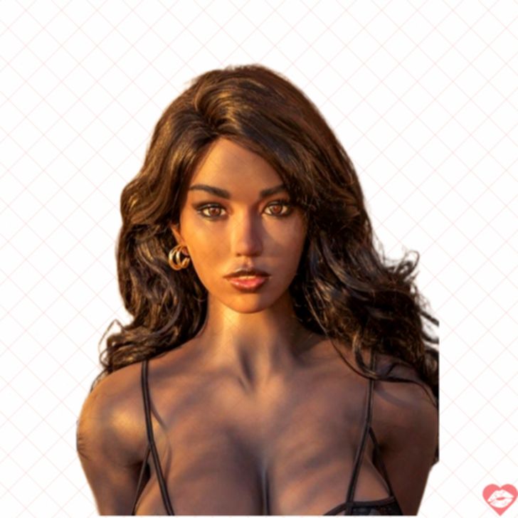 Búp bê Sunniva F Cup đen Starpery 172cm ngực khổng lồ mềm 